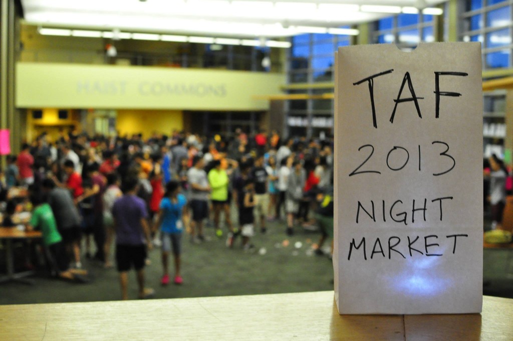 TAF 2013 night market