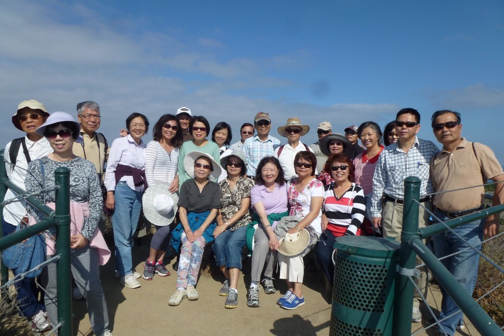 2014 Oct OCTA Hiking at Strand Beach in Dana Point, CA