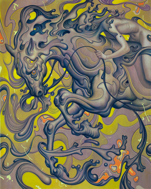HORSE V Acrylic on Canvas, 48 x 60, 2013